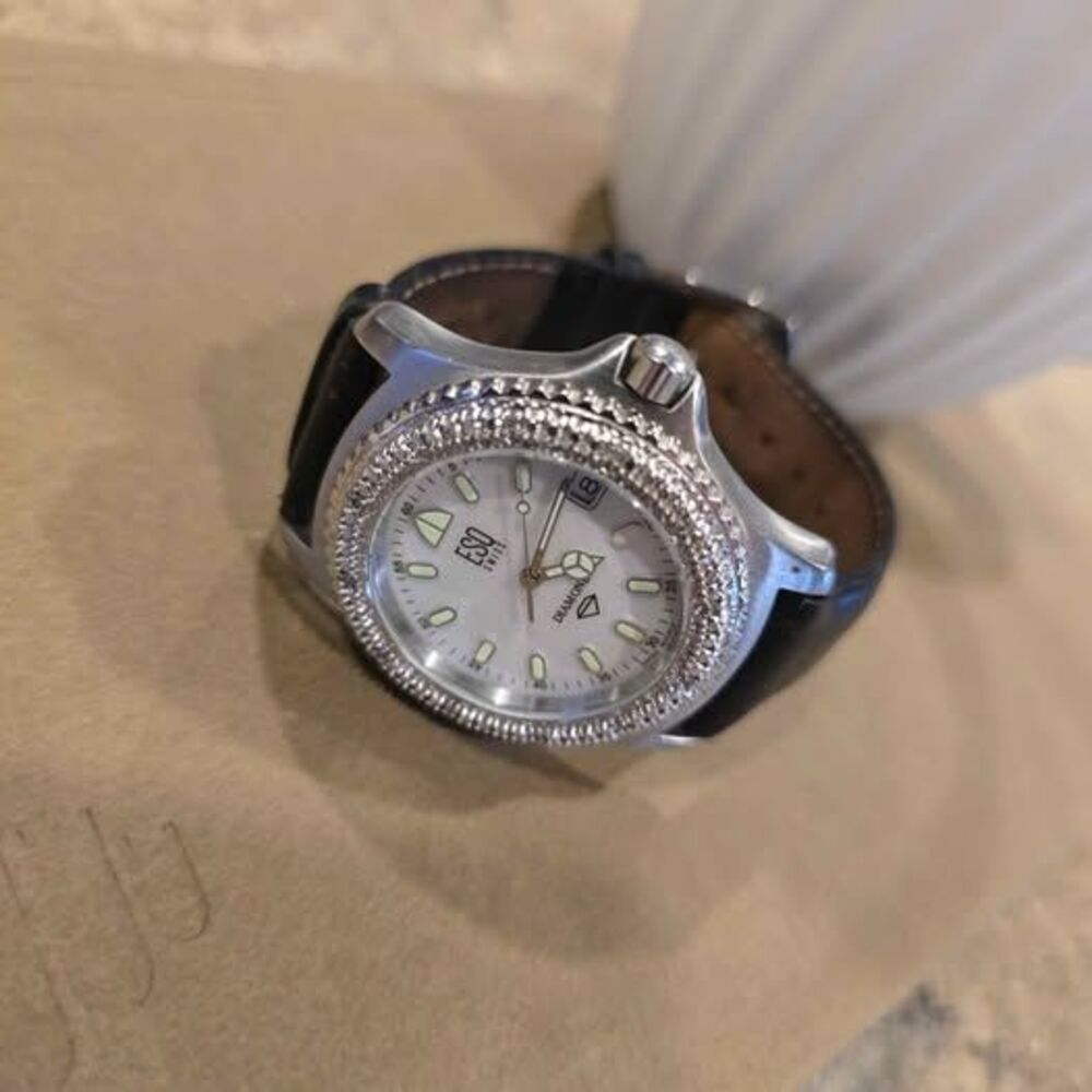 ESQ Swiss E5210 Diamond Bezel Watch
